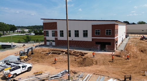 commercial grading for school in Greenwood SC