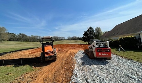 grading for new home build